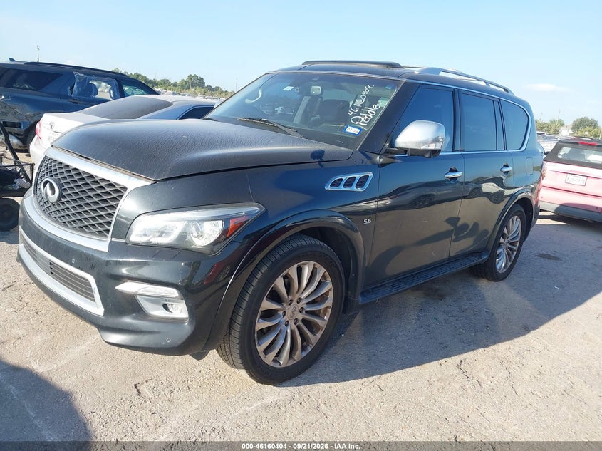 Vin: jn8az2nd4h9830882, lot: 46660203, infiniti qx80 20172