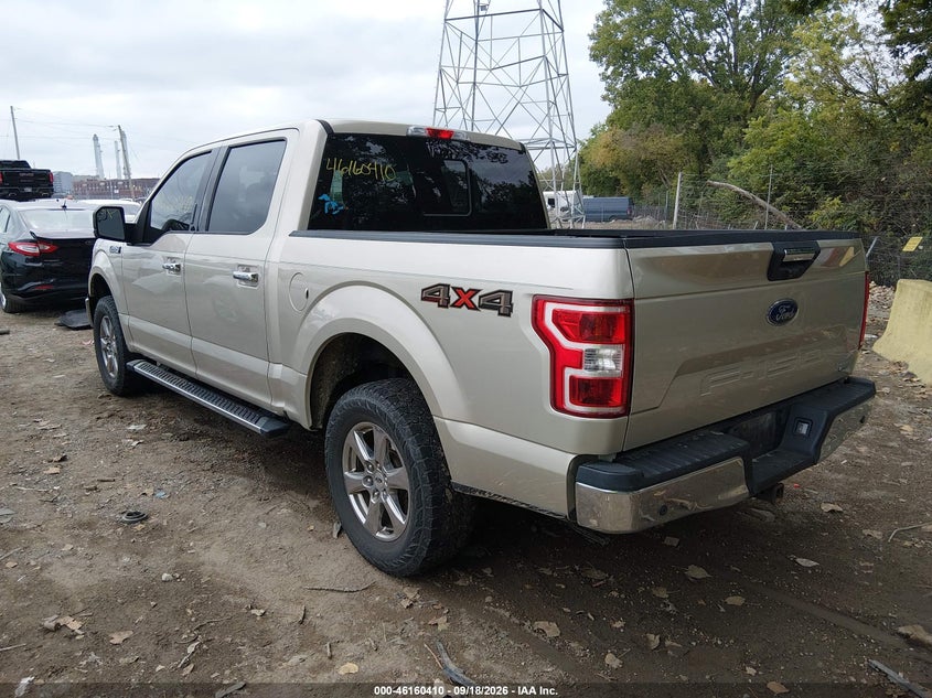 Vin: 1ftew1ep7jfa60792, lot: 46660209, ford f-150 xlt 20183