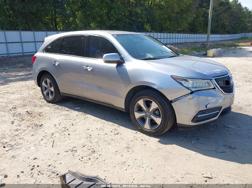 2016 ACURA MDX ACURAWATCH PLUS PACKAGE