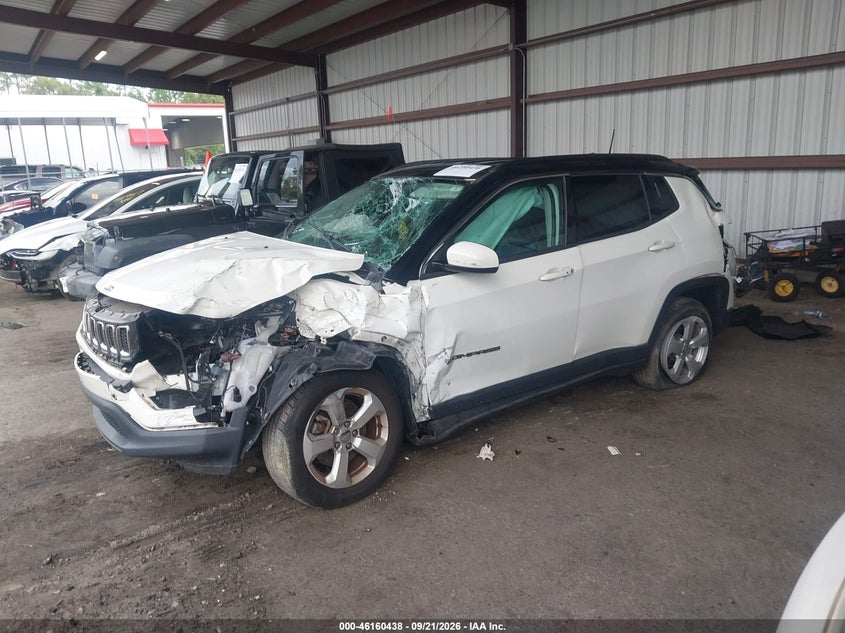 Vin: 3c4njcbb7jt308743, lot: 46660237, jeep compass latitude 20182
