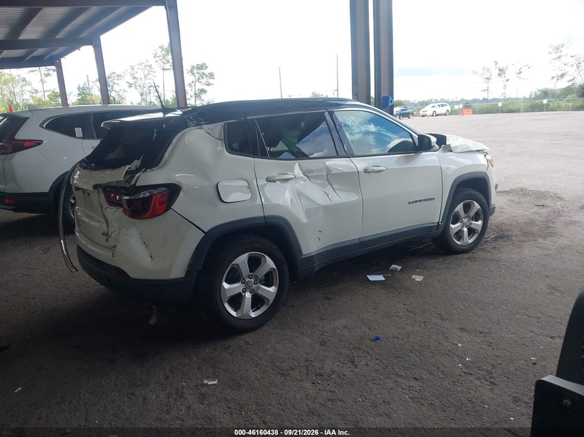 Vin: 3c4njcbb7jt308743, lot: 46660237, jeep compass latitude 20184