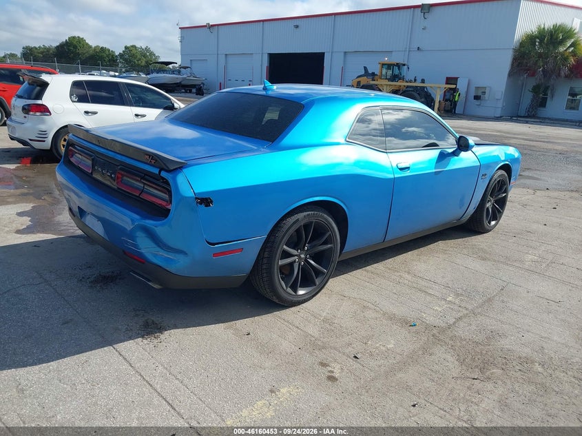 Vin: 2c3cdzbt2jh333055, lot: 46660252, dodge challenger r/t 20184
