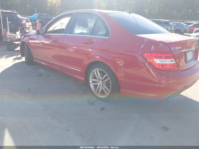 Vin: wddgf8ab1dr284032, lot: 46660260, mercedes-benz c 300 sport 4matic 20133