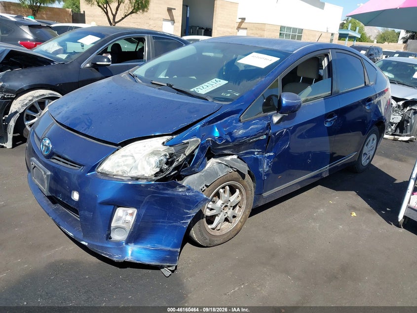 Vin: jtdkn3du5a0141138, lot: 46660263, toyota prius ii 20102