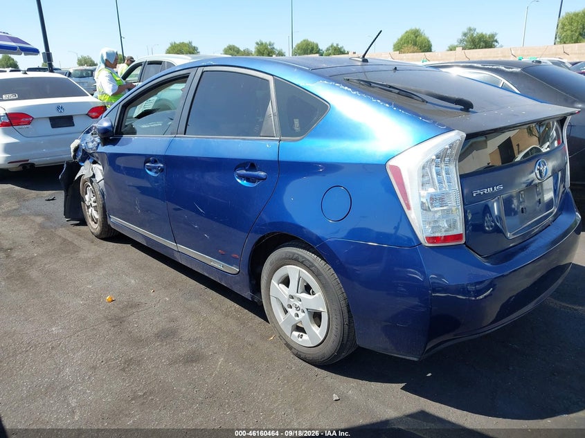 Vin: jtdkn3du5a0141138, lot: 46660263, toyota prius ii 20103