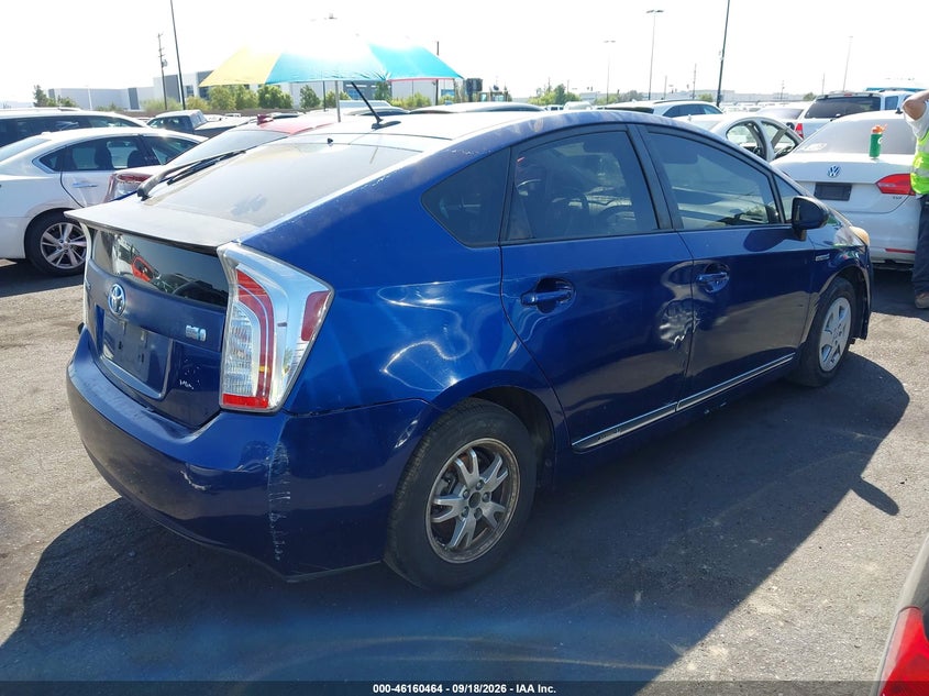 Vin: jtdkn3du5a0141138, lot: 46660263, toyota prius ii 20104