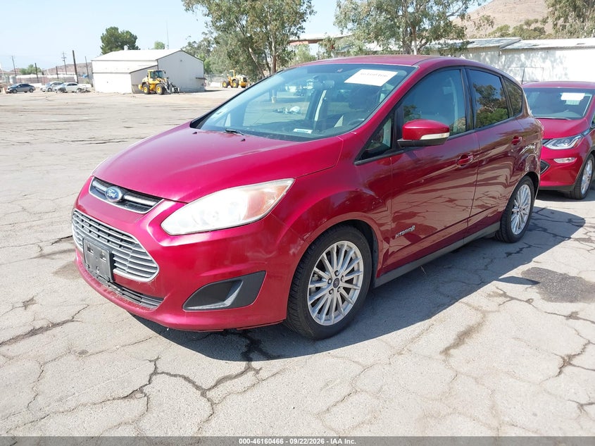 Vin: 1fadp5au5el514658, lot: 46660265, ford c-max hybrid se 20142