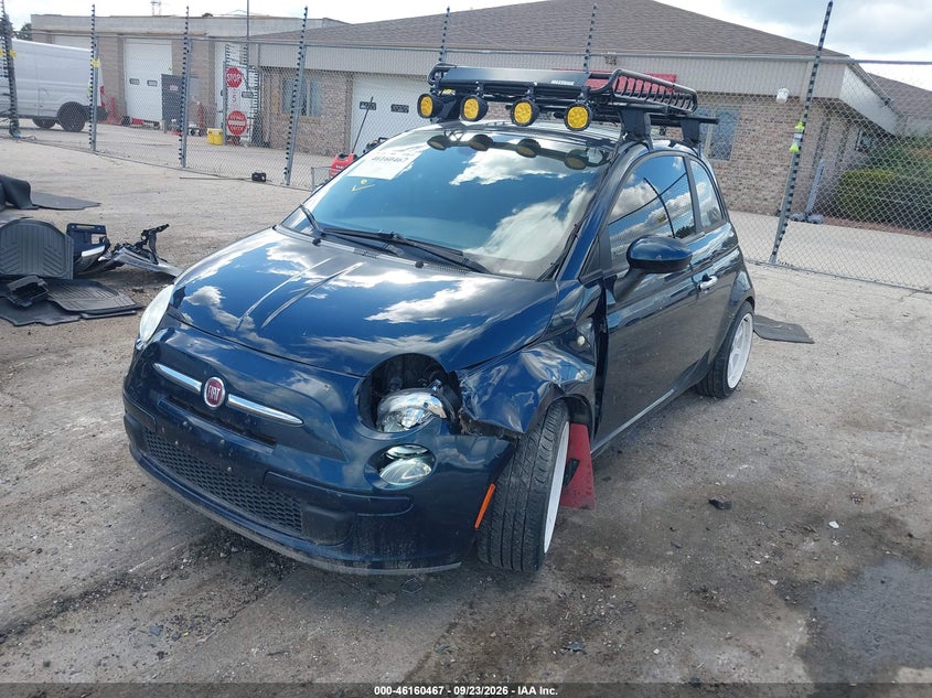 Vin: 3c3cffar2dt739105, lot: 46660266, fiat 500 pop 20132