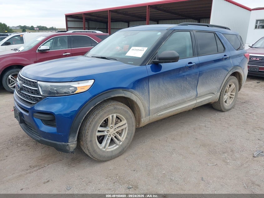 Vin: 1fmsk8dh8ngb63197, lot: 46660268, ford explorer xlt 20222