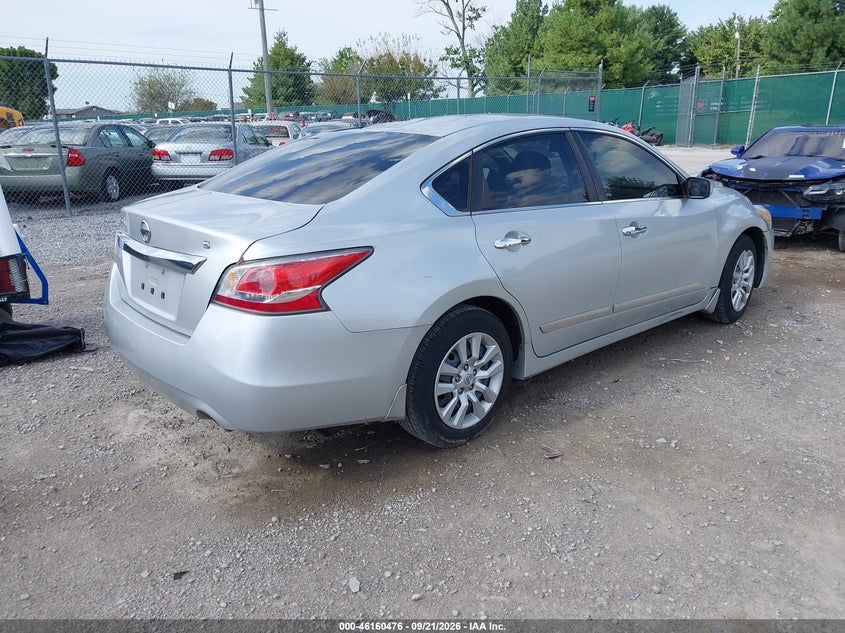 Vin: 1n4al3apxfc106929, lot: 46660275, nissan altima 2.5 s 20154