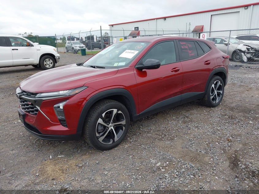 Vin: kl77lge27rc007318, lot: 46660280, chevrolet trax fwd 1rs 20242