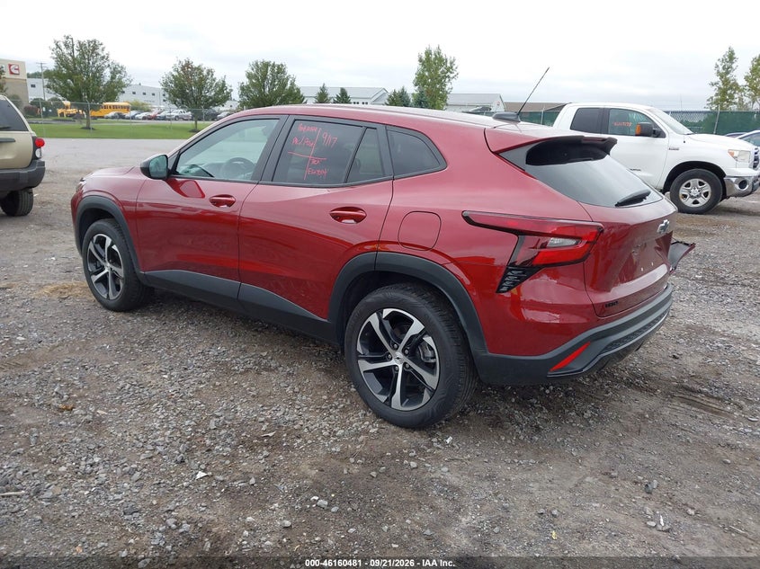 Vin: kl77lge27rc007318, lot: 46660280, chevrolet trax fwd 1rs 20243