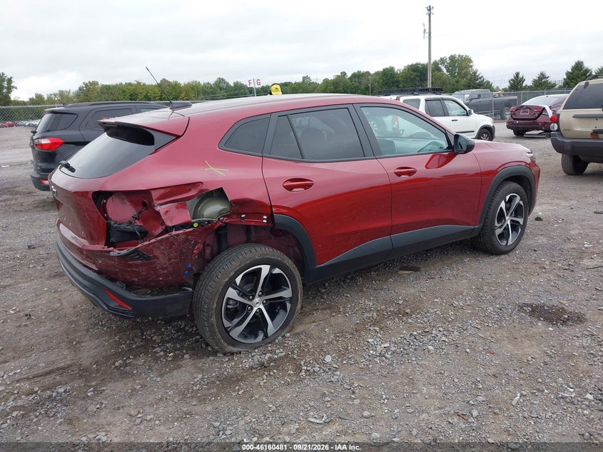 Vin: kl77lge27rc007318, lot: 46660280, chevrolet trax fwd 1rs 20244
