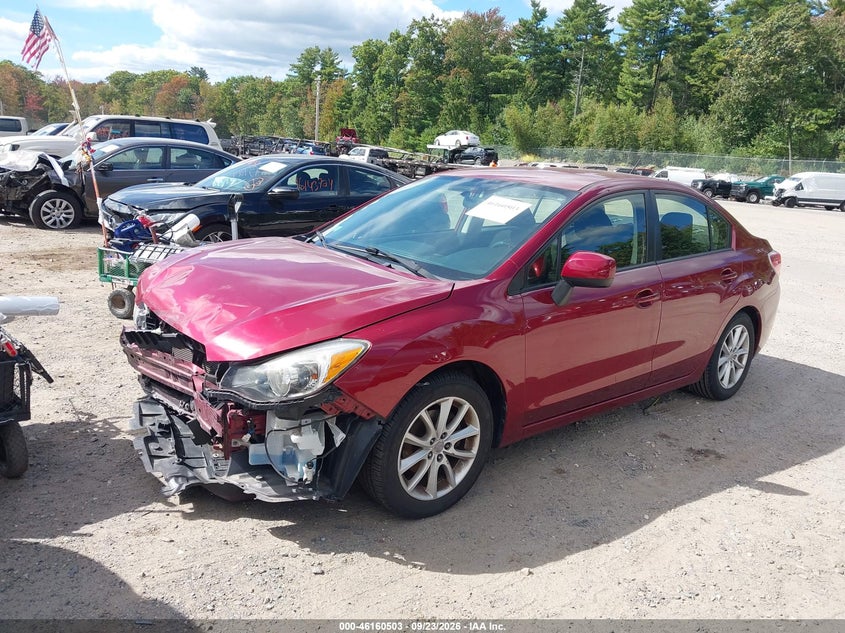 2014 Subaru Impreza, Удар спереду, IAAI, VIN JF1GJAC62EH018628 — фото 2