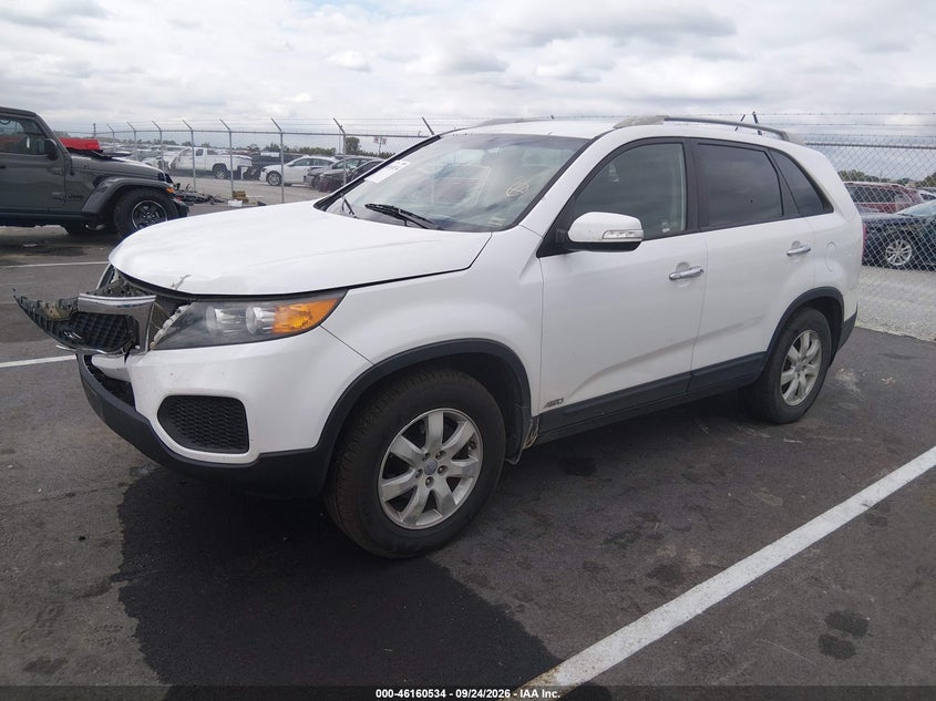 Vin: 5xyktda21dg310505, lot: 46660334, kia sorento lx v6 20132