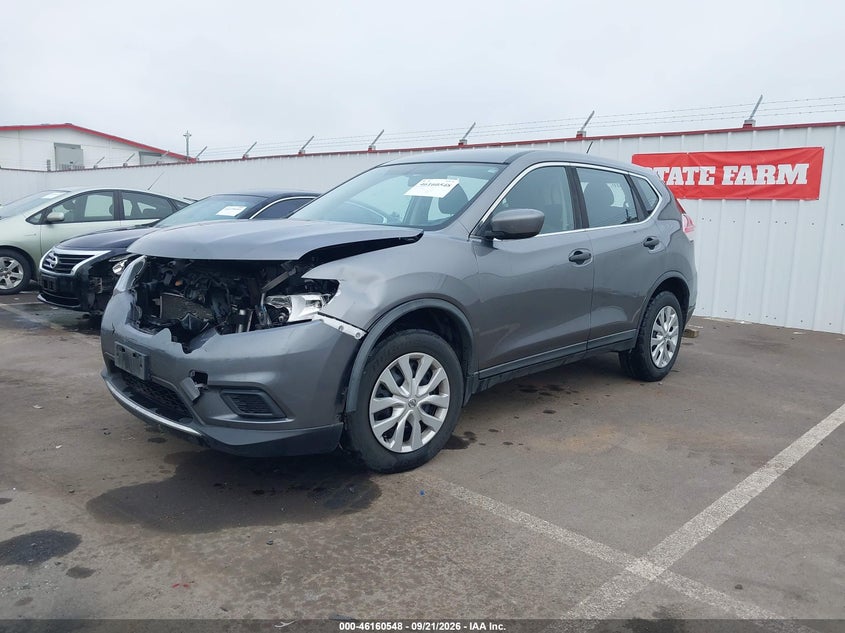 Vin: knmat2mv9gp642246, lot: 46660347, nissan rogue s 20162