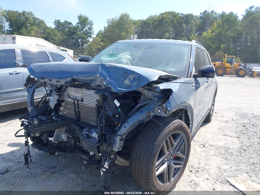 Vin: 1fmuk7kh7sgc97104, lot: 46660362, ford explorer st-line 20252