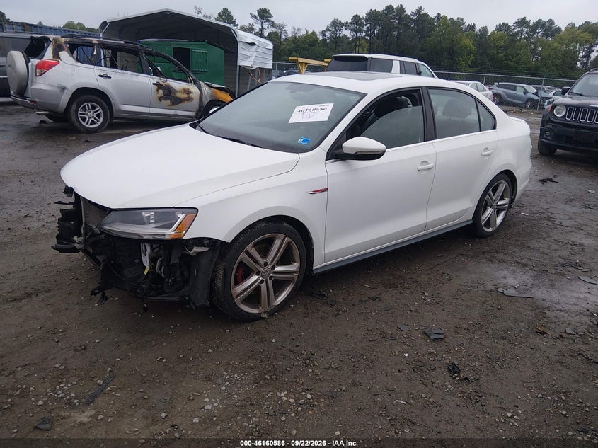 2017 Volkswagen Jetta, Удар спереду, IAAI, VIN 3VW5T7AJ2HM399822 — фото 2