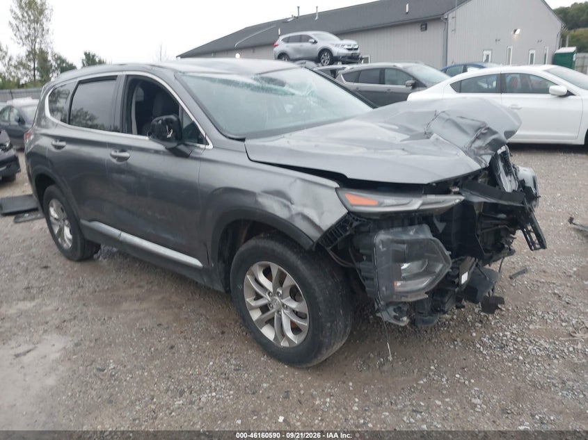 Vin: 5nms3cad2kh091505, lot: 46660389, hyundai santa fe sel 2019 img_1