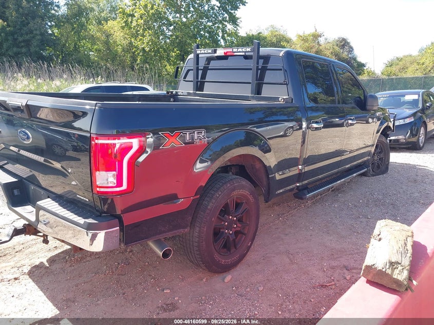 Vin: 1ftfw1ef8ffa35693, lot: 46660397, ford f-150 xlt 20154
