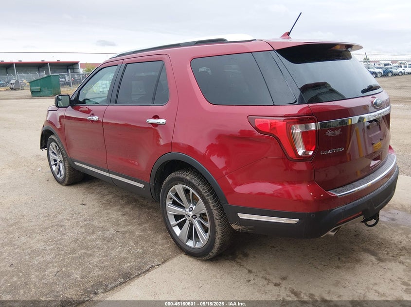 Vin: 1fm5k8f83jga21327, lot: 46660400, ford explorer limited 20183