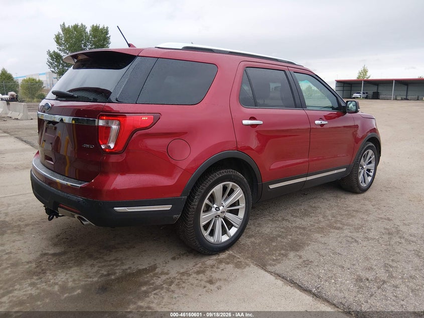 Vin: 1fm5k8f83jga21327, lot: 46660400, ford explorer limited 20184