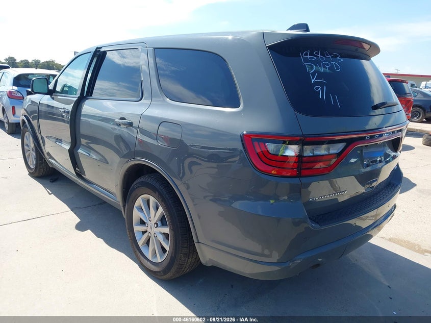 Vin: 1c4rdhdg2tc245788, lot: 46660401, dodge durango gt rwd 20263