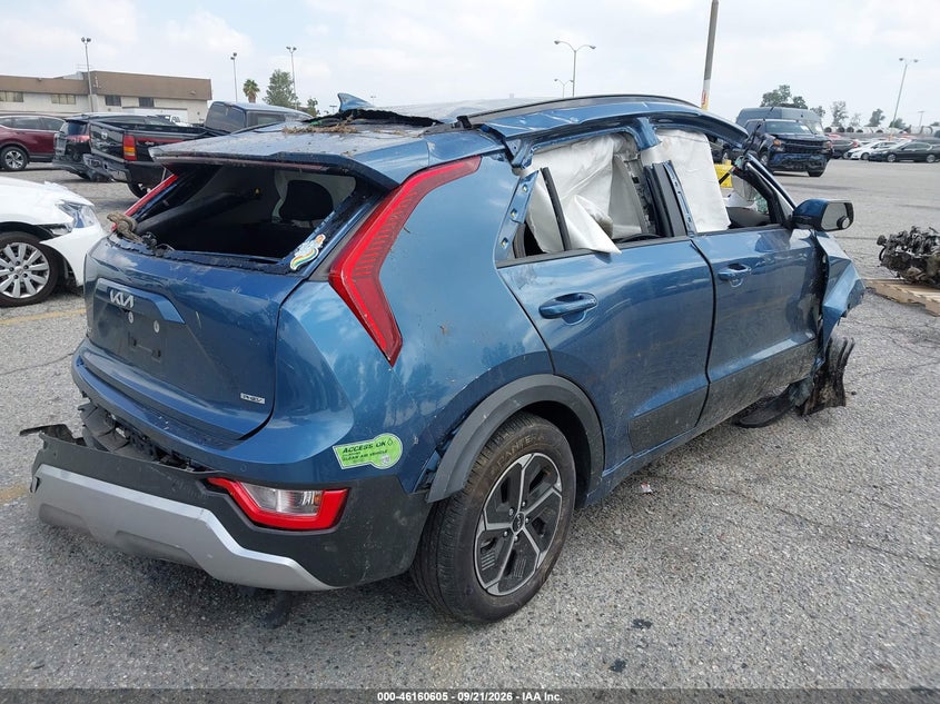 Vin: kndcs3lf7p5052747, lot: 46660404, kia niro plug-in hybrid ex 20234
