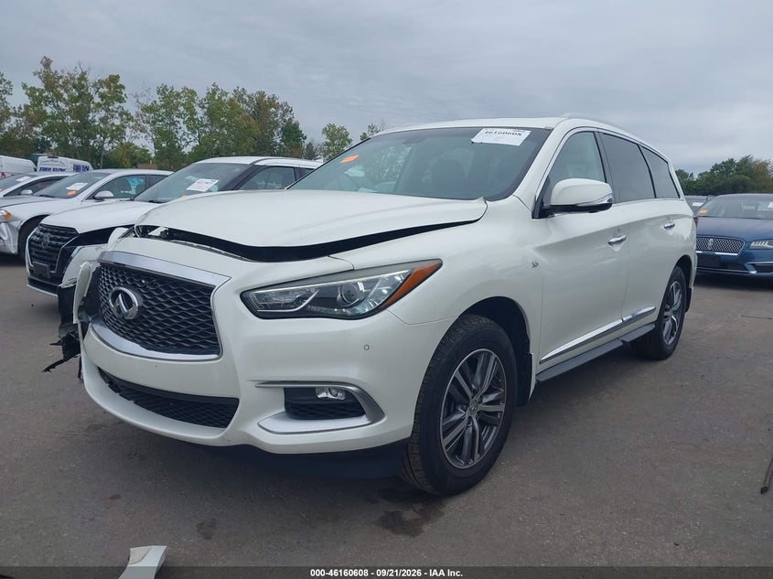 Vin: 5n1al0mm4gc515838, lot: 46660407, infiniti qx60 20162