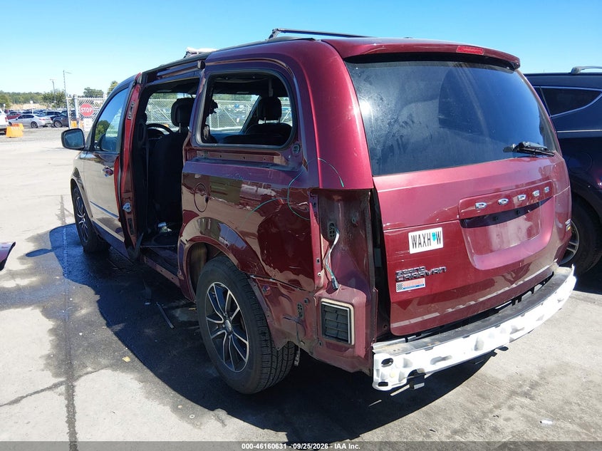 Vin: 2c4rdgeg4hr673837, lot: 46660430, dodge grand caravan gt 20173