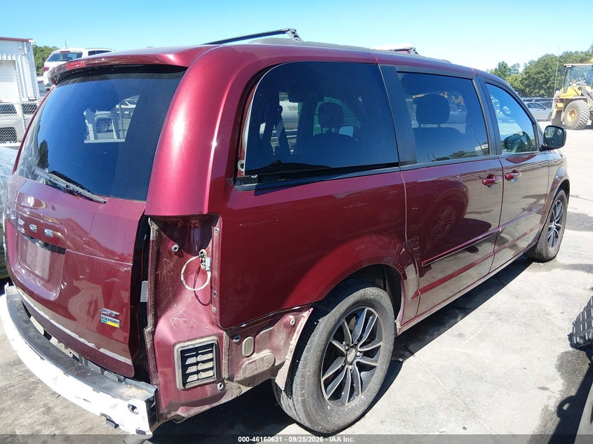 Vin: 2c4rdgeg4hr673837, lot: 46660430, dodge grand caravan gt 20174
