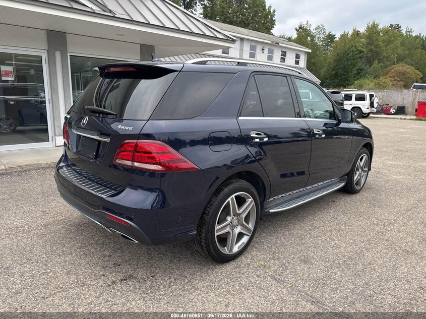 Vin: 4jgda5gb7ga636868, lot: 46660450, mercedes-benz gle 400 4matic 20164