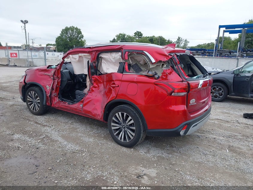 Vin: ja4az3a33lz033251, lot: 46660472, mitsubishi outlander es 2.4 s-awc/le 2.4 s-awc/se 2.4 s-awc/sel 2.4 s-awc/sp 2.4 s-awc 20203