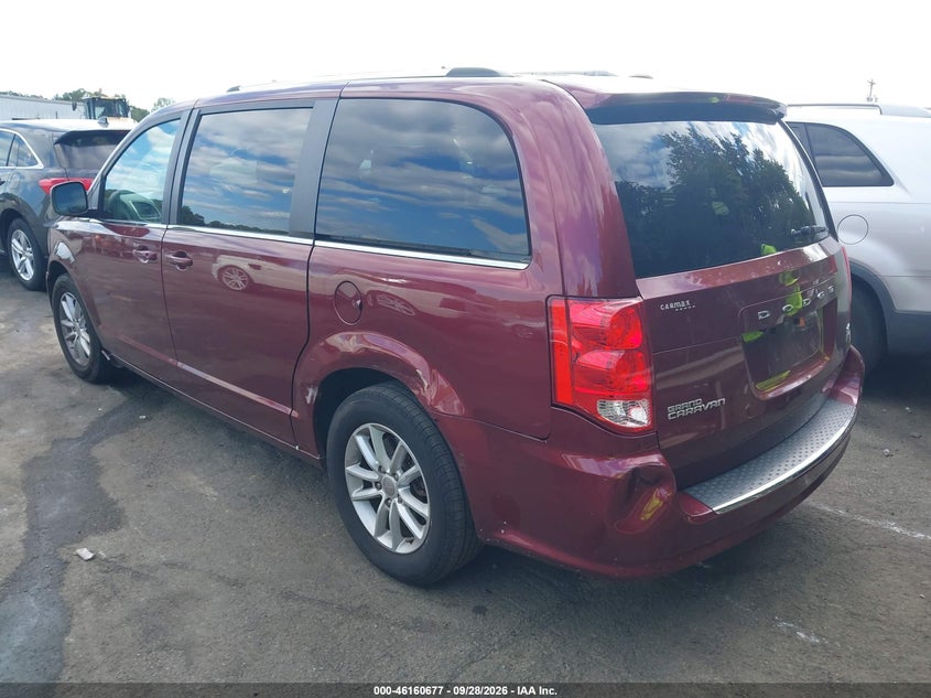 Vin: 2c4rdgcg6kr718576, lot: 46660477, dodge grand caravan sxt 20193