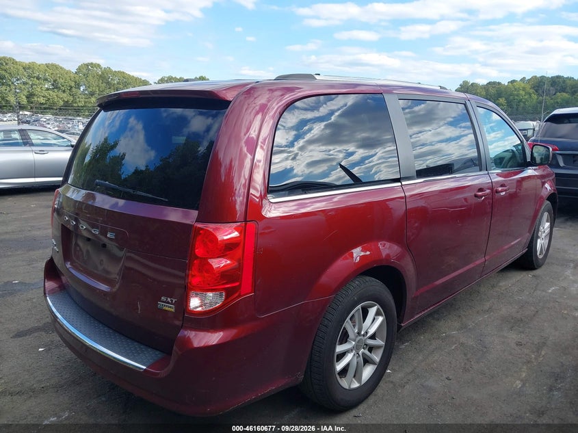 Vin: 2c4rdgcg6kr718576, lot: 46660477, dodge grand caravan sxt 20194