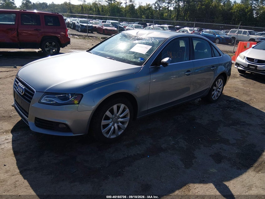 Vin: wauffafl8bn052334, lot: 46660505, audi a4 2.0t premium 20112