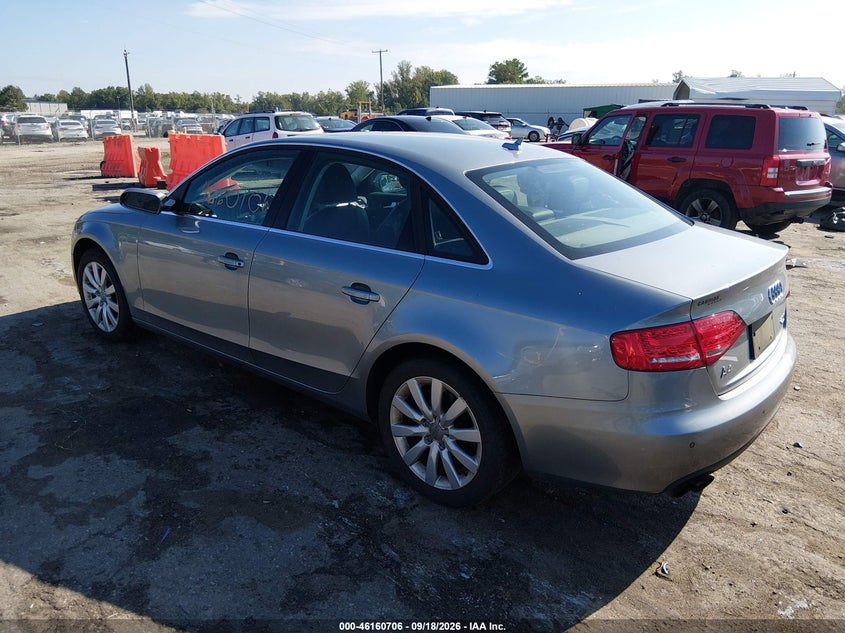 Vin: wauffafl8bn052334, lot: 46660505, audi a4 2.0t premium 20113