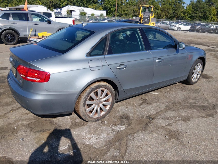 Vin: wauffafl8bn052334, lot: 46660505, audi a4 2.0t premium 20114