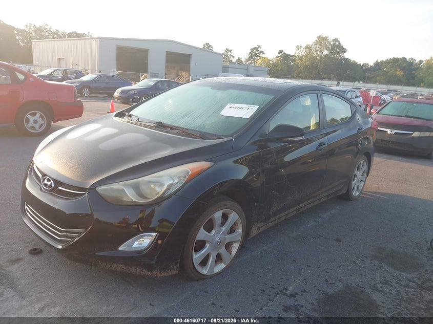 Vin: kmhdh4ae9cu305274, lot: 46660516, hyundai elantra limited (ulsan plant) 20122