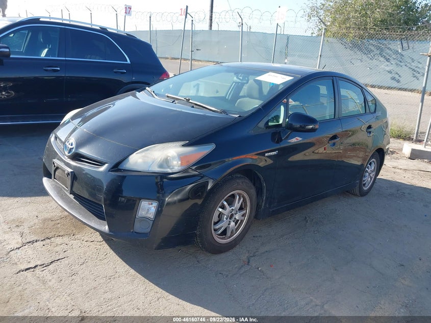 Vin: jtdkn3du2b1429095, lot: 46660545, toyota prius three 20112