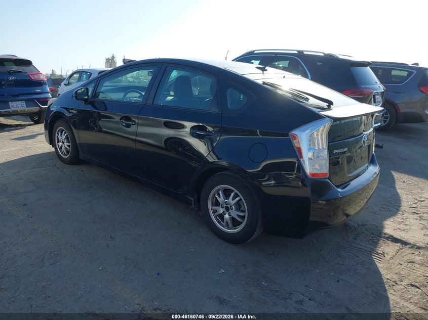 Vin: jtdkn3du2b1429095, lot: 46660545, toyota prius three 20113