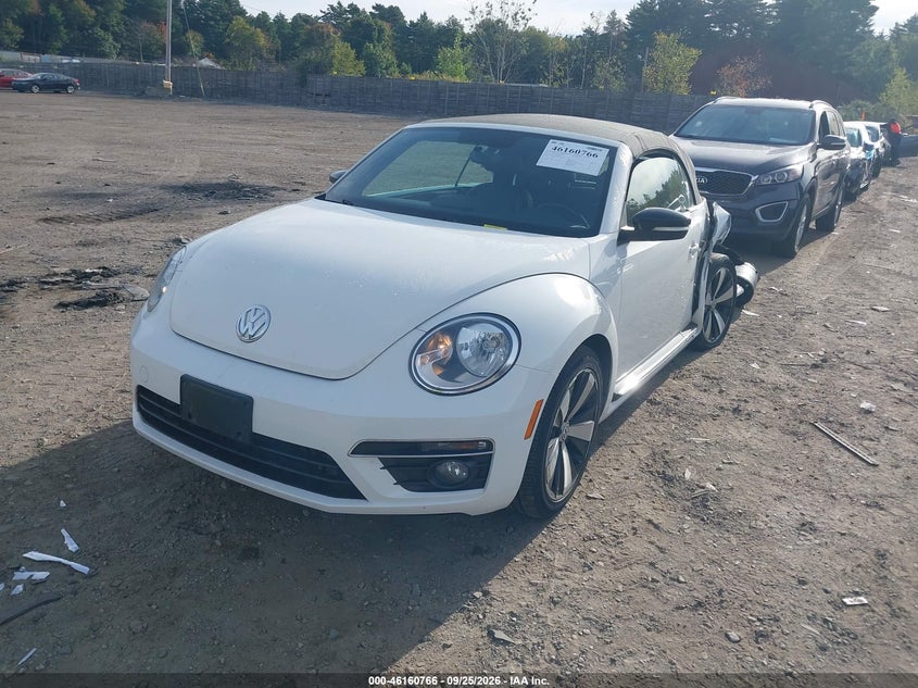 Vin: 3vw8t7at4dm823106, lot: 46660565, volkswagen beetle 2.0t 20132