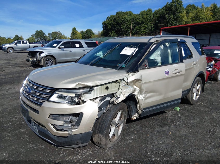 Vin: 1fm5k8d83hgb86291, lot: 46660572, ford explorer xlt 20172