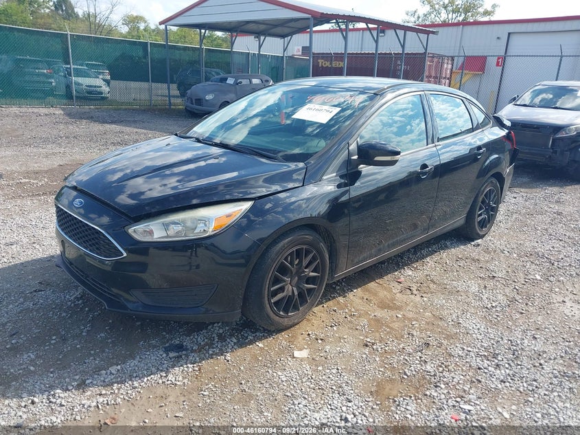 Vin: 1fadp3f21gl309644, lot: 46660593, ford focus se 20162