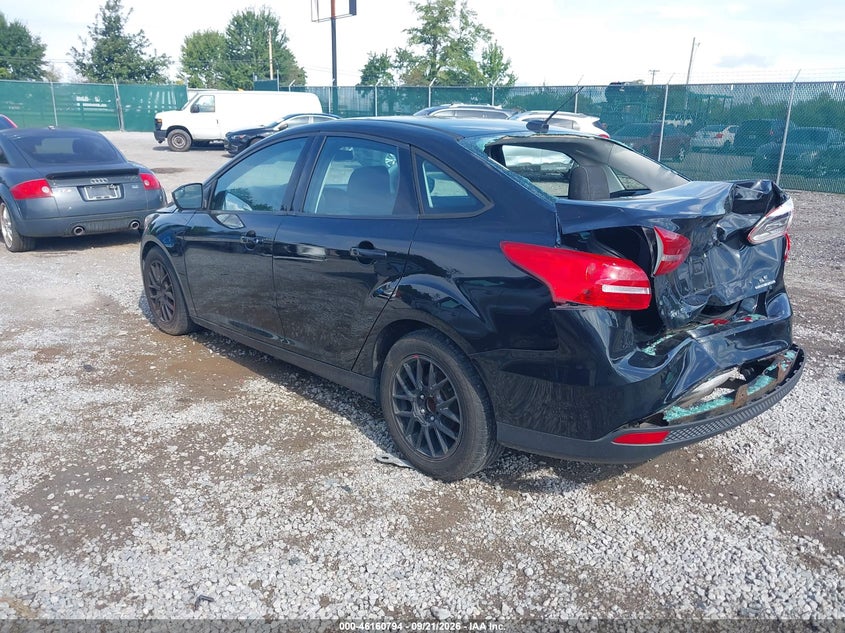 Vin: 1fadp3f21gl309644, lot: 46660593, ford focus se 20163