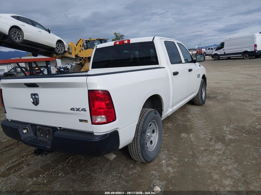 Vin: 1c6rr7kg3js297178, lot: 46660630, ram 1500 tradesman  4x4 5'7 box 20184