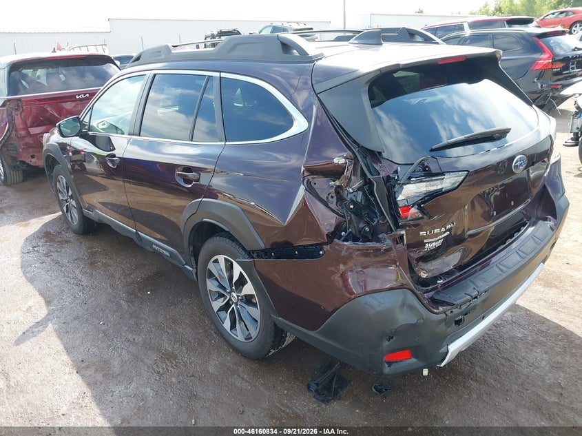 Vin: 4s4btanc9p3218418, lot: 46660633, subaru outback limited 20233