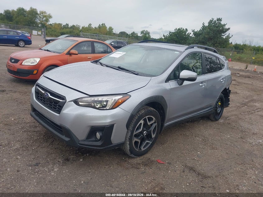 Vin: jf2gtamc6j8204130, lot: 46660643, subaru crosstrek 2.0i limited 20182