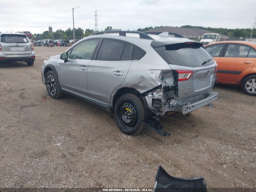 Vin: jf2gtamc6j8204130, lot: 46660643, subaru crosstrek 2.0i limited 20183