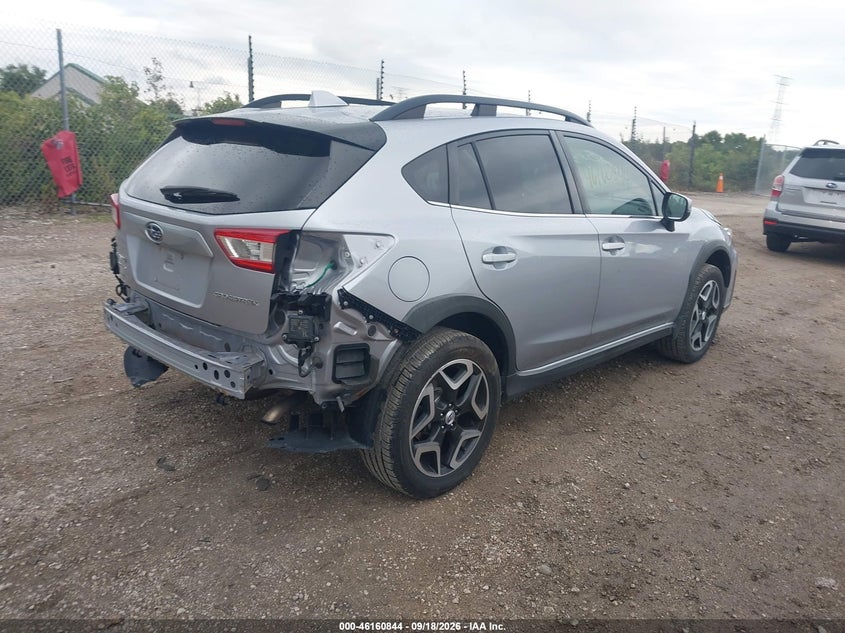 Vin: jf2gtamc6j8204130, lot: 46660643, subaru crosstrek 2.0i limited 20184